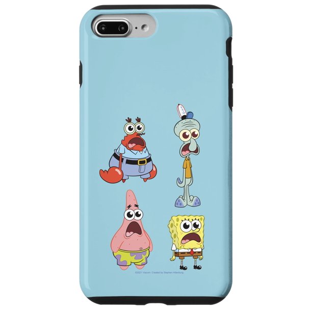 Funda para iPhone 7 Plus y 8 Plus de Bob Esponja SquarePants