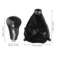 thumbnail image 5 of MLINS 1 Set Shift Knob Cover Gear Shifter Cover Auto Transmission Shifter Stick Shifter, 5 of 8