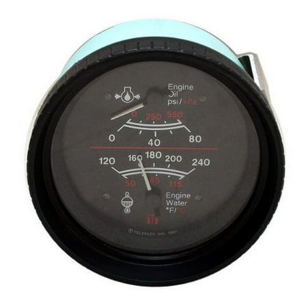Teleflex Boat Multifunction Gauge 53782 | Oil Temp
