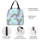 thumbnail image 4 of Easygdp Dragonfly Floral Bolsa Térmica Premium - Tela Oxford Impermeable, Gran Capacidad, Bolsillo Frontal, Unisex para Trabajo, Escuela, Actividades al Aire Libre y Picnics, 4 of 8
