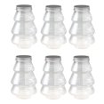 thumbnail image 2 of 6Pcs Christmas Tree Storage Jar Candy Biscuit Sealed Bottles for Xmas Snack Gift Box Without Access, 2 of 5