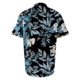 thumbnail image 5 of Hawaiian Shirt for Men Short Sleeve Button Down Coconut Palm Print Aloha Shirts Summer Beach Floral Shirts, 5 of 5