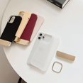 thumbnail image 3 of Compatible with iPhone 14 Pro Max Plating Case Fashion Luxury Electroplated Cover Ultra Thin Slim 3 in 1 Camera Protection Cover for iPhone 14 Pro Max Women Girls Men Black, 3 of 9