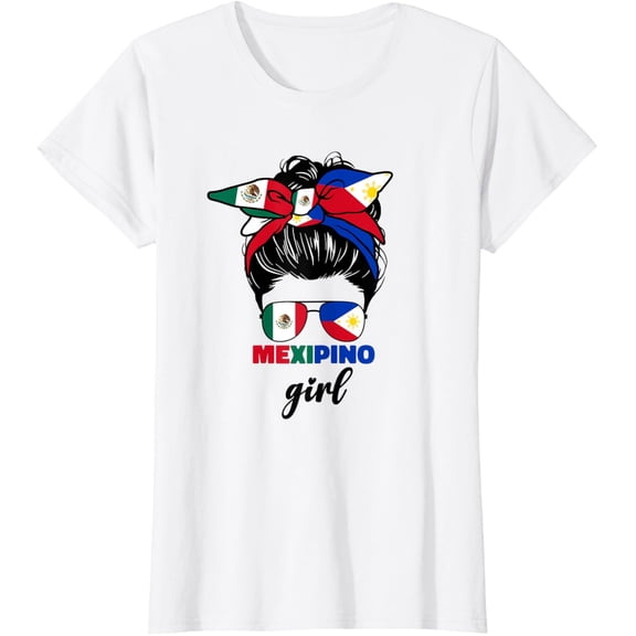 Mexipino Half Mexican And Filipino Mexico Philippines Flag T-Shirt mens t shirt，white，women，funny，misfits，men，journey