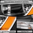 thumbnail image 6 of For 2011-2018 Volkswagen Jetta Headlights Headlamps Factory Halogen Model LH&RH, 6 of 10