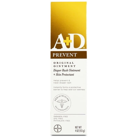 A + D Original Ointment, Diaper Rash & Skin Protectant Ointment - 4 oz tube