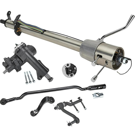 1957 Chevy Power Steering Conversion Kit w/Plain Tilt/Shift Colum