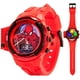 thumbnail image 1 of Accutime Kids Marvel Spiderman Reloj de pulsera de cuarzo LCD digital rojo con linterna y correa roja para niños, niñas y niños pequeños (Modelo: SPD4747AZ), 1 of 5