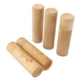 thumbnail image 1 of 5Pcs 12cm Length Bamboo Tea Jar, Round Shape Tea Storage Container Jar, Portable Lightweight Organic Bamboo Container For Tea Coffee Beans Nuts Spices, 1 of 8