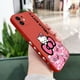 thumbnail image 1 of Sanrio-funda de teléfono de Hello Kitty para iPhone, carcasa bonita de silicona para modelos 14, 13, 12, 11 Pro Max, Mini, X, XR, XS MAX, SE20, 8, 7 Plus, 6, 6S Plus Fivean unisex, 1 of 2