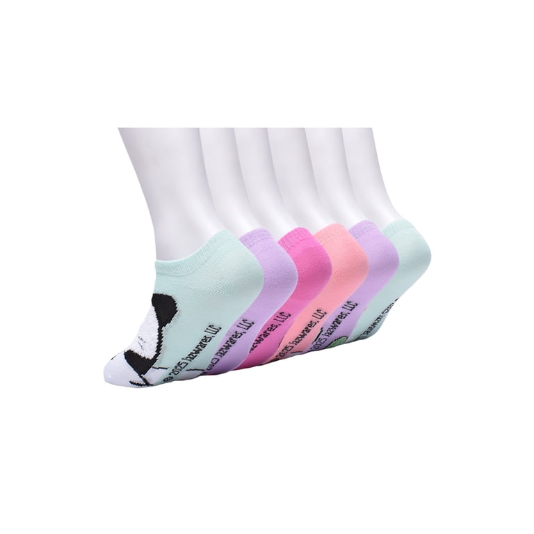 Squishmallows Girls No Show Socks, 6-Pack photo 5