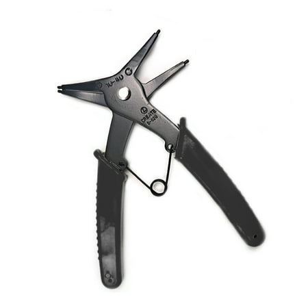 

Dmyond Dual-purpose Circlip Pliers Removing Reassembling Tool Interchangeable Retaining Clip Tool Kits External + Internal Retaining Multiple Jaws
