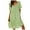 C-Green243, variant on FEIFLY Women Floral Pockets Plus Size Midi Dress Summer Casual Bohemian Printed Short Sleeve Dress Beach Pullover Print Maxi Dress Breathable Wear