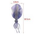 thumbnail image 7 of Rushawy 3xMarine Animal Model Solid Simulation Intelligence Learning Toys Purple Squid 3 Pcs, 7 of 7