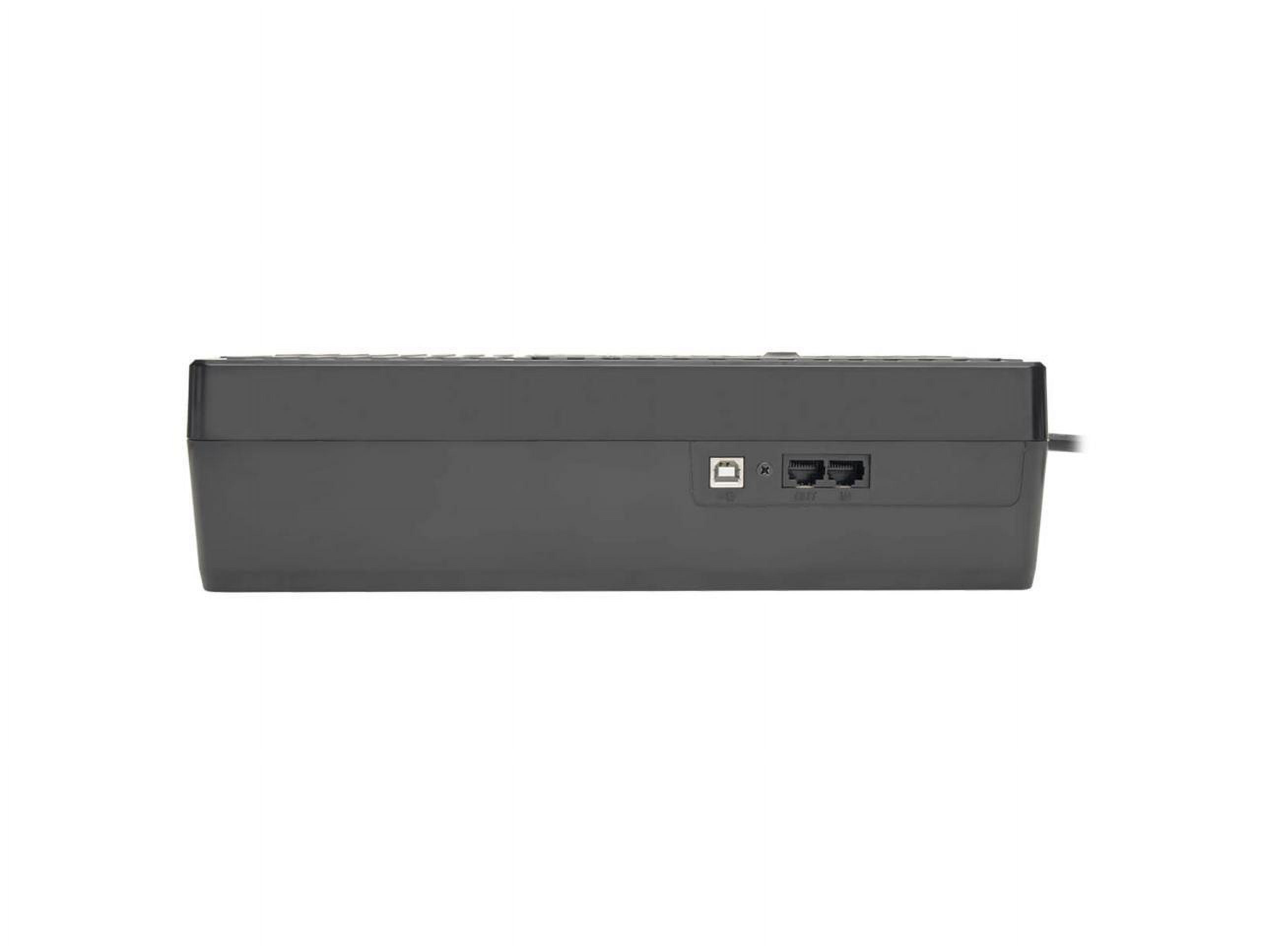 Tripp Lite, TRPINTERNET750U, 750VA 6UPS/Surge and 6 Surge UPS System, Black