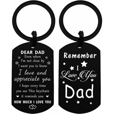 Remember I Love You Dad Gifts, Meaningful Dad Father's Day Birthday Gift Ideas, Daughter Son Gifts for Dads