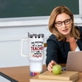 thumbnail image 2 of Teacher Appreciation Gifts 40oz Tumbler with Handle and Straw Lid|Teacher Gifts Vacuum Insulated Leak Proof Tumbler Teacher Gifts for Women|Best Teacher Gifts Stainless Steel Travel Mug |Red Apple, 2 of 6