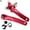 Red, variant on SPRING PARK Durable Ultralight Bicycle Crank Set Aluminum Alloy IXF Crank Arm MTB/Road Bike Crankset Cycling Accessories Part
