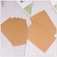 thumbnail image 2 of 200 piezas en blanco Kraft Paper postal en blanco Tarjetas de felicitación en blanco Tarjetas de letras en blanco Tarjetas de mensaje de bricolaje, 2 of 6