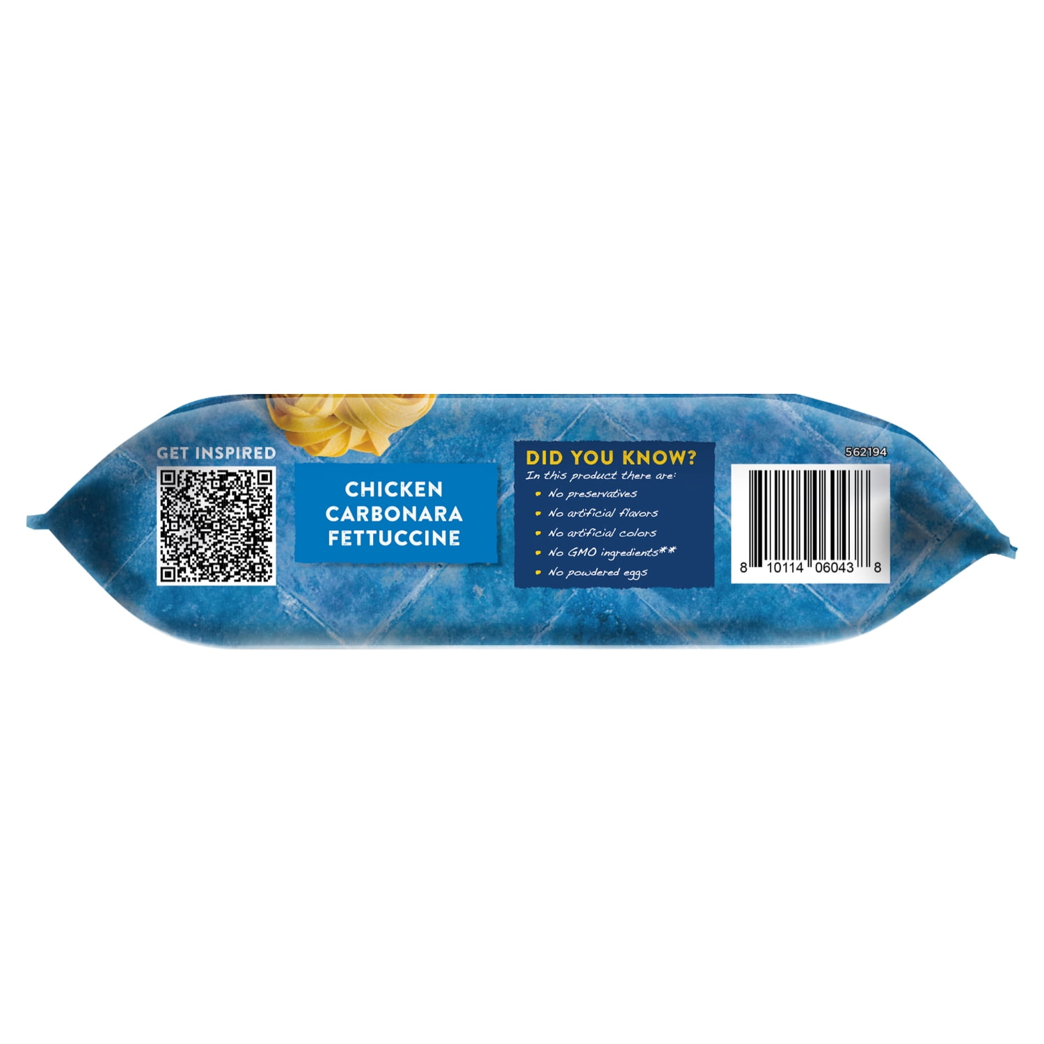 Giovanni Rana Fettuccine Chicken Carbonara 12oz (Fresh), Refrigerated, See Packaging for Allergens