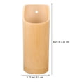 thumbnail image 2 of Bamboo Chopstick Holder Cutlery Organizer Kitchen Gadget Drain Cutlery Rack for Home, 2 of 5