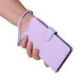 thumbnail image 4 of for Samsung Galaxy S22 Ultra Removable Wallet Case, Premium PU Leather Flip Cover with [RFID Blocking][ Detachable Card Holder][Stand Function][Wrist Strap] Shockproof Protectove Phone Cover,Purple, 4 of 10