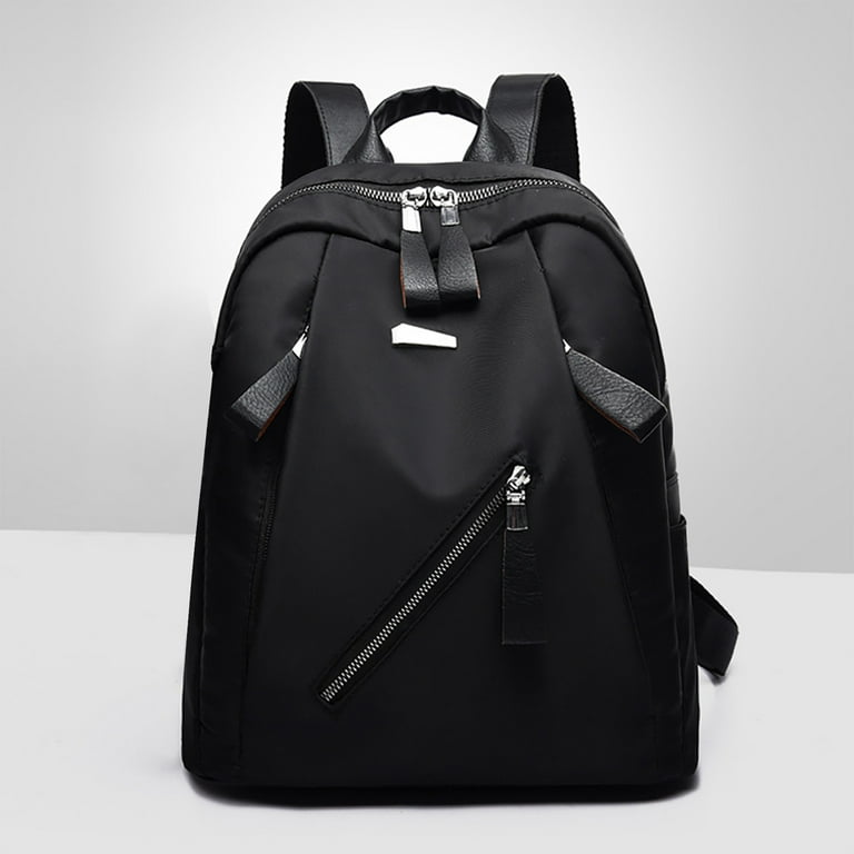 Women's 2022 New South Korean Solid Color Simple Fabric Casual Large  Capacity Backpack Ice Backpack, Black, One Size : : Clothing,  Shoes & Accessories