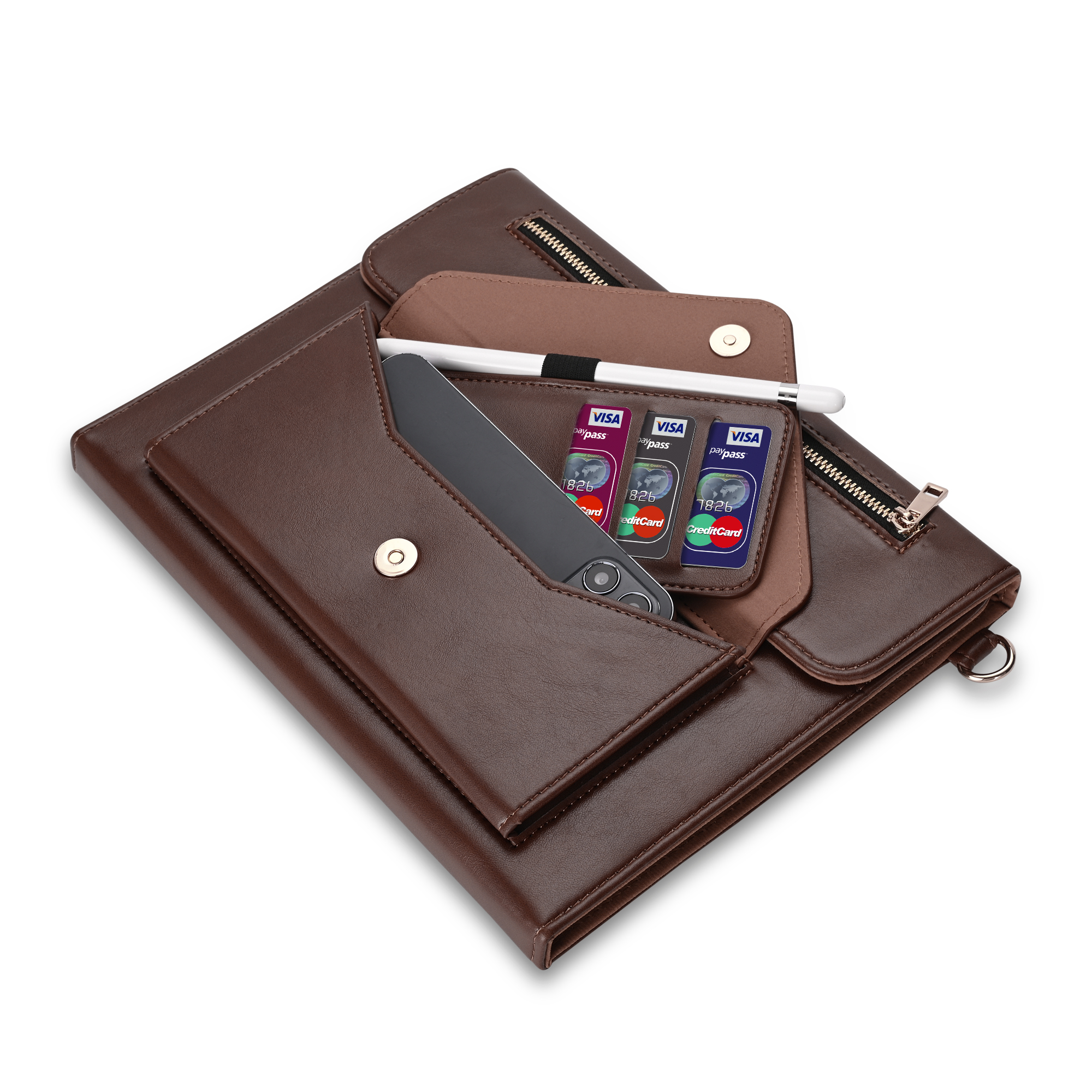Luxury PU Leather 360 Rotating Smart Cover Case For IPad Mini 4 & 5 – Foldable Folio With Stand & Wake/Sleep