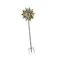 thumbnail image 3 of Solar, adorno para césped, escultura de viento de hierro, atrapasueños para jardín, decoración de regalo de inauguración de casa al, 3 of 8
