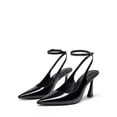 thumbnail image 3 of DREAM PAIRS Women's Slingback Heels Pointed Toe Block Heel Pumps Closed Toe Adjustable Strap Office Work Dress Shoes for Daily Wear, 3 of 7