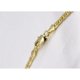 thumbnail image 3 of Cadena marinera de oro delimitada de 14 k con colgante de letra inicial, collar de Aria Jeweler, 3 of 5
