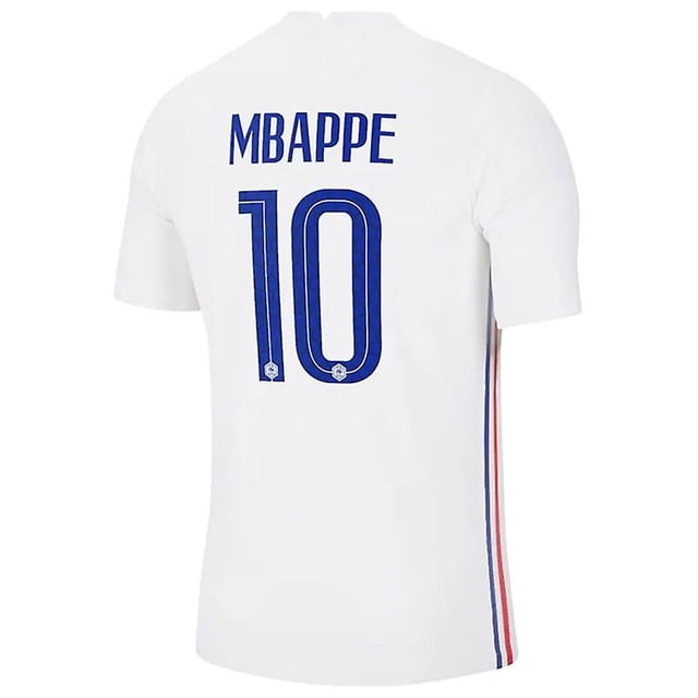 Camiseta Francia 20-21 Visitante No. 10 Kylian Mbappe Jersey-L- BmatwkZeng Bmatwe Jersey