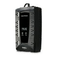 thumbnail image 2 of CyberPower LE1000DG Battery Backup UPS, 1000VA/530W, 120V, 12 Outlets, AVR, LCD Display, 5 ft, Black, 2 of 8