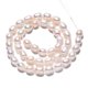 thumbnail image 3 of Natural Cultured Freshwater Pearl Beads Strands Rice Creamy White 8~9x6~7mm Hole: 0.7mm about 36~38pcs/strand 13.78 inch(35cm), 3 of 6