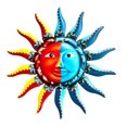 thumbnail image 2 of Muyoka Sun Moon Estatua Metal Sol y Luna Arte de la pared Decoración 3D Creativo Metal Sol Luna Arte de la pared Escultura Colgante Adorno para el hogar Patio Cercado Porche (12.7 pulgadas) Muyoka Hogar, 2 of 7