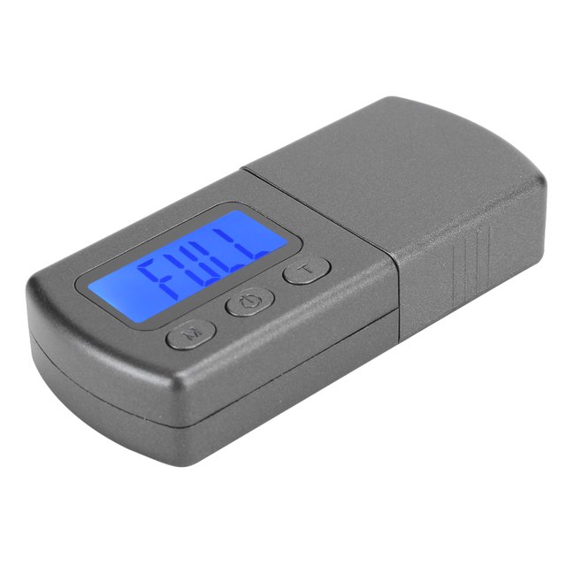 Digital Cartridge Stylus, Turntable Stylus Force Scale Gauge, 0.01g Accuracy Portable Compact and Lightweight ABS Material with Calibration Weight
