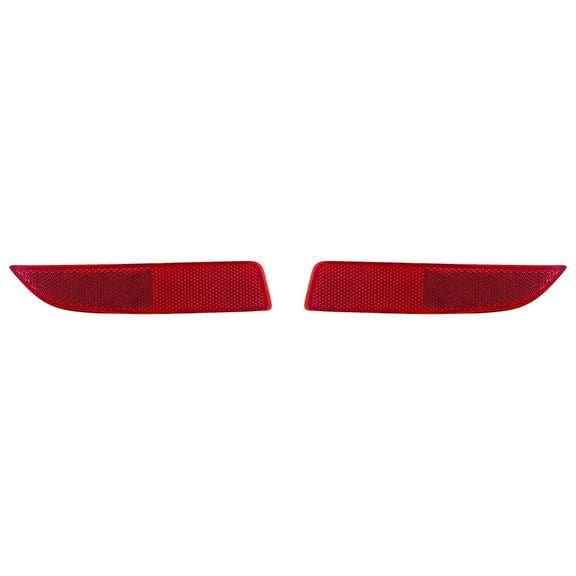 For Lexus IS 350 Rear Reflector 2010 11 12 13 14 2015 Pair Driver and Passenger Side CAPA Certified For LX1184104, LX1185104 | 81920-53040, 81910-53040