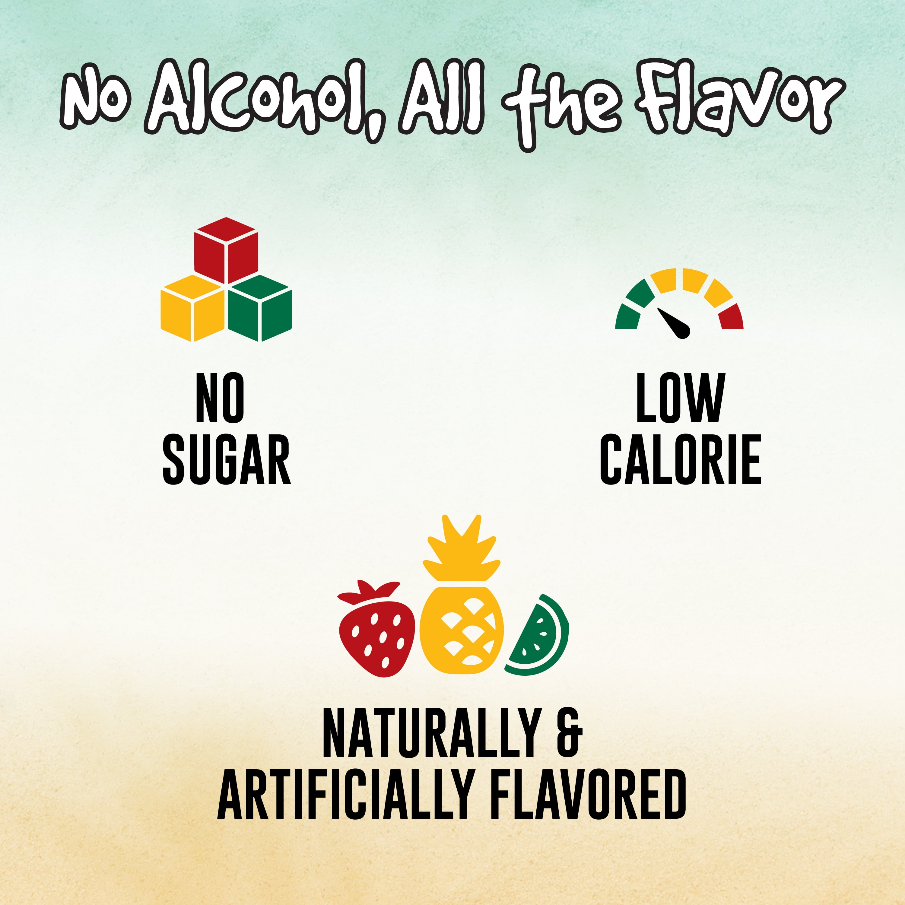 Margaritaville Sugar-Free Non-alcoholic Powdered Drink Mix Singles To Go Variety Pack, 30 Count Packets