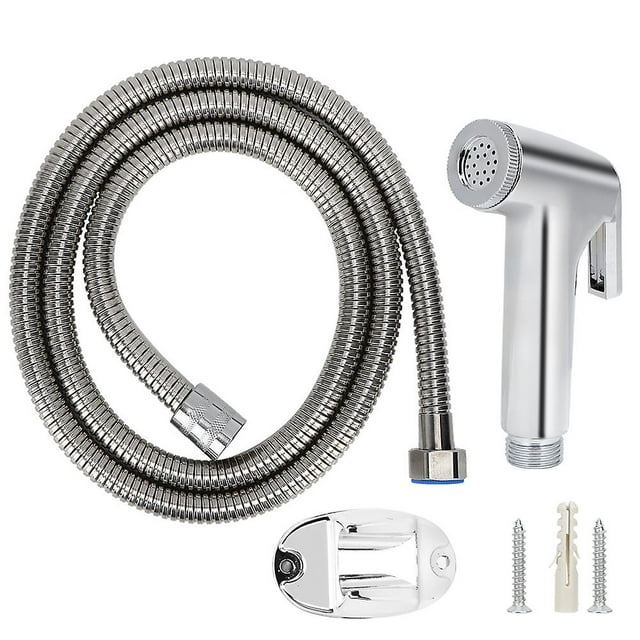 G1/2in Handheld Bidet Sprayer Set, Portable Shower Sprayer, Toilet Bidet Cleaning Spray Head