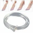 thumbnail image 3 of Transparent High Heel Shoe Straps Elastic Laces Secure Ankle Bands For Women Loose Heels TPU Shoe Belt Holder, 3 of 8