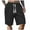 Black^, variant on Jjayotai George Shorts for Men, Men's Corduroy Shorts, Casual Elastic Waist Drawstring Lightweight Summer Beach Shorts, Sweat Shorts Men
