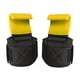 thumbnail image 2 of 1 ganchos de levantamiento de pesas, muñequeras, correas de agarre para entrenamiento de gimnasia para Fitness Amarillo shamjiam Ganchos de levantamiento de pesas, 2 of 9