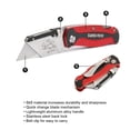thumbnail image 2 of Swiss Tech Aluminum Folding Utility Knife, Quick Release Mechanism,SK5 Steel Blade, 2 of 6