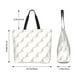 thumbnail image 5 of Fotbe Leopard Print Bolsa Tote Estética de Lona con Estampado para Mujer - Bolsa Reutilizable de Hombro Casual para Vacaciones, Compras, Trabajo y Gimnasio, 5 of 8