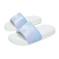 thumbnail image 1 of Hype - Chanclas Splodge Tie Dye Slip-on Diseño Escritura para Niños/Niñas (Azul, Lila), 1 of 5