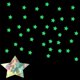 thumbnail image 3 of Glow In The Dark 3D Stars Wall Stickers 100Pcs Luminous Fluorescent Plastic Wall Sticker for Kids Room Bedroom Ceiling Home Decor, 3 of 5