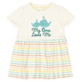 thumbnail image 3 of Inktastic My Oma Loves Me Fish Girls Baby Dress, 3 of 5