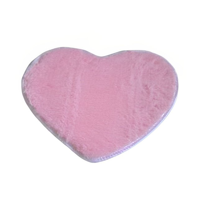 pitrice Heart Shaped Non-Slip Soft Tufted Rug Mat Carpet Floor Mat Area Rug