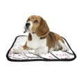 thumbnail image 2 of PKQWTM Tree Branches With Pink Flowers Pet Dog Cat Bed Pee Pads Mat Cushion Potty Dogs Blankets Crate Bed Kennel 20x24 inch, 2 of 3