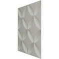 thumbnail image 4 of Ekena Millwork 19 5/8"W x 19 5/8"H Wallflower EnduraWall Decorative 3D Wall Panel, UltraCover Satin Blossom White (Covers 2.67 Sq. Ft.), 4 of 6